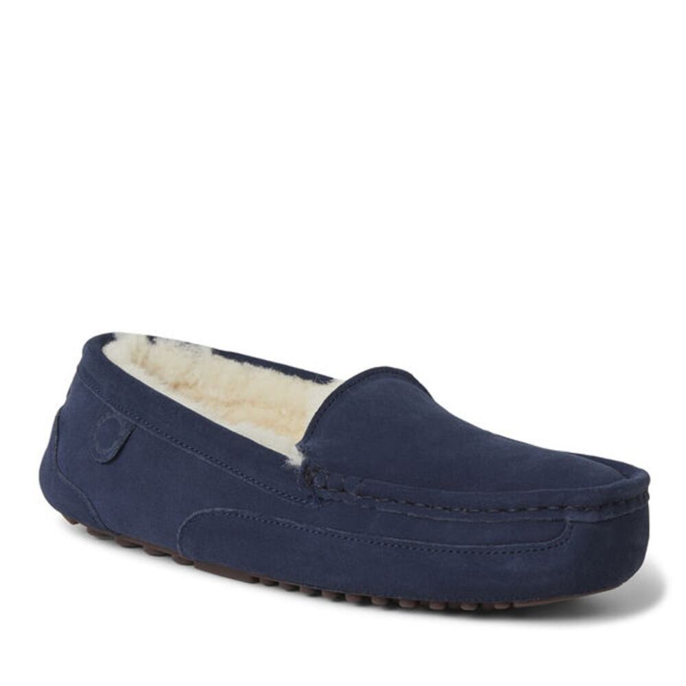 Fireside by Dearfoams Mens Melbourne Genuine Shearling  Slipper Size 9 NEW